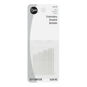 Dritz Embroidery Hand Needles 16/Pkg-Size 5/10