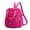 Hot Pink, variant on Convertible Backpack for Women, Small Casual Waterproof Nylon Crossbody Handbag Purse Daypack for Travel Hiking Work Everyday