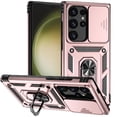 thumbnail image 4 of Estuche GANGXUN para Samsung Galaxy S24 Ultra, soporte giratorio 360°, estilo mecánico y magnético, 4 of 5