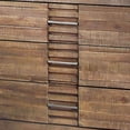 thumbnail image 3 of Modern Style 3 Drawers Wood Nightstand, Brown, 3 of 5