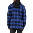 thumbnail image 3 of Ma Croix Mens Flannel Hoodie Jackets for Men Long Sleeve Plaid Shirt, 3 of 9