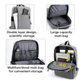 thumbnail image 2 of Amdohai Laptop Backpack Business Backpack 14L Leisure Light-Weight High-capacity Travel Backpack With USB Port Charging, 2 of 9