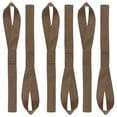 thumbnail image 1 of Uxcell 6Pcs Correas de Amarre de Bucle Suave 12"x1" Capacidad de Carga de 220lb Caqui, 1 of 4