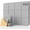 Gray, variant on 18 Pack Soundproof Wall Panels Self-Adhesive, Square Sound Proof Foam Panels for Wall, High Density Acoustic Panels, Acoustic Panels for Home Office, Recording Studio 12" X 12" X 0.4" Beige