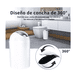thumbnail image 4 of Accesorios De Baño Malubero Set De Regalo De Plástico Mate 6 Piezas Blanco, 4 of 5