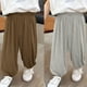 thumbnail image 3 of Odeerbi 2-12 Años Niños Niñas 2 Pcs Modal Sweatpants Entrenamiento de Verano Deportes Jogger Pantalones Respirables Joggers Casuales Sueltos, 3 of 4