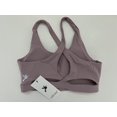 thumbnail image 4 of Cali Chic Women's Workout Tops Sports Bra Celebrity Padded Yoga Top (xl, mauve), 4 of 5