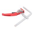 thumbnail image 1 of Quick Release F Clamp, Wide Application  Molybdenum Alloy Steel Portable 120x60mm ABS Pad Ratcheting Table Clamp  for DIY, 1 of 8