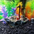 thumbnail image 4 of Decoración de acuario, adornos para peceras, decoración de naufragio, barco hundido para tanques de agua dulce y salada, barco pirata, 4 of 5