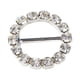 thumbnail image 3 of 10 hebillas de diamantes de imitación redondas para envolver regalos de boda, 16 mm, 3 of 9