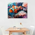 thumbnail image 2 of ARISTURING  Clownfish And Coral Printed Canvas Wall Art, Gifts & Keepsakes, Ready to Hang, 2 of 6