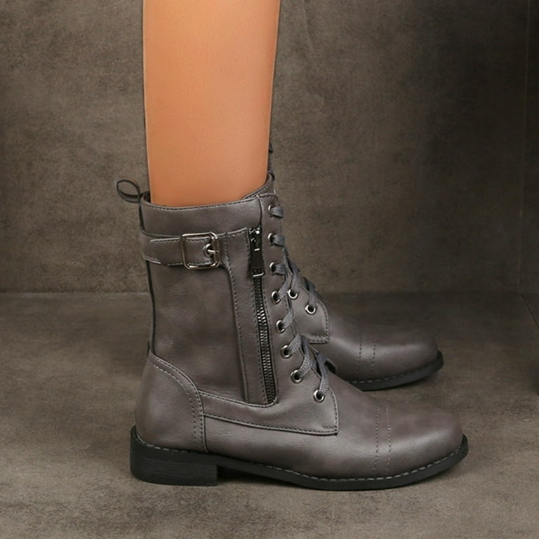 Grey wide hotsell calf riding boots