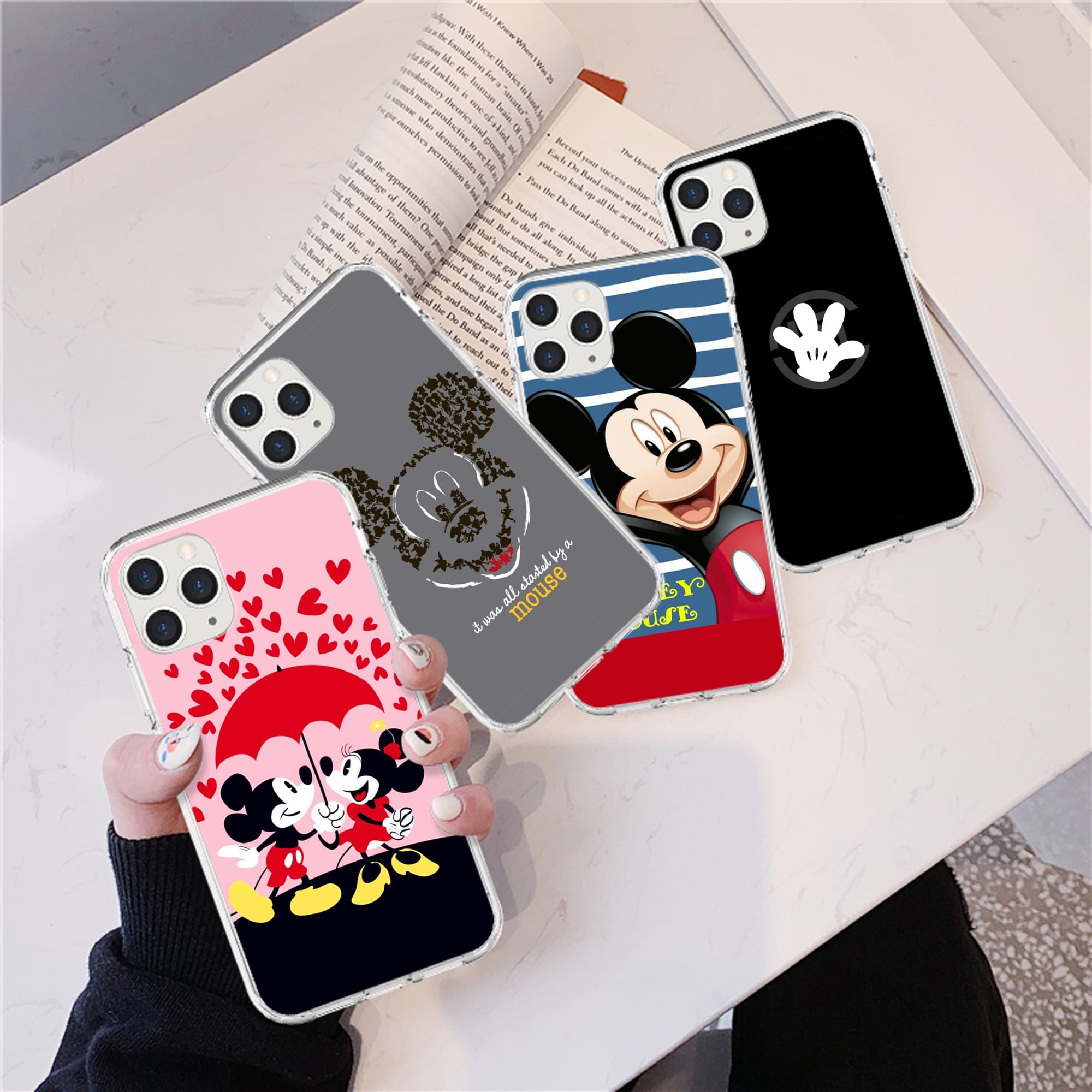 Mouse Soft Delicate Animation Paint Case For Iphone 12 Pro Max 12 Pro 12 Mini 13 Pro Max 13 13 Mini 11 Pro Max Xs Max Xr 6 7 8 Plus 5 Se Walmart Com
