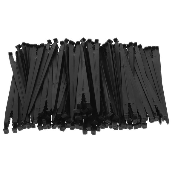 Worgeous 80pcs Drip Irrigation Parts Tubing Hose Holders Garden Support Stakes Irrigation Fixed Rod Drip Brackets Watering Pole Gardening Stakes Planting Watering System