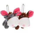 thumbnail image 3 of ColoMX Adorno de burro de peluche, colgante de burro de peluche, llavero de felpa, mochila, burro colgante, 2 uds., 3 of 7