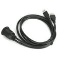 thumbnail image 4 of Cable USB, cable de datos dual USB 3.0, cable para panel de instrumentos, cable USB resistente al agua, características líderes en su clase, 4 of 8