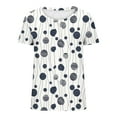 thumbnail image 7 of HOMBOM Womens Shirts Trendy Tunic Tops Soft Short Sleeve Boho Crewneck T Shirts for Women Graphic, 7 of 7