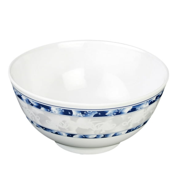 Excellante Blue dragon melamine dinnerware collection 25 oz, 5 7/8" rice bowl, comes in dozen