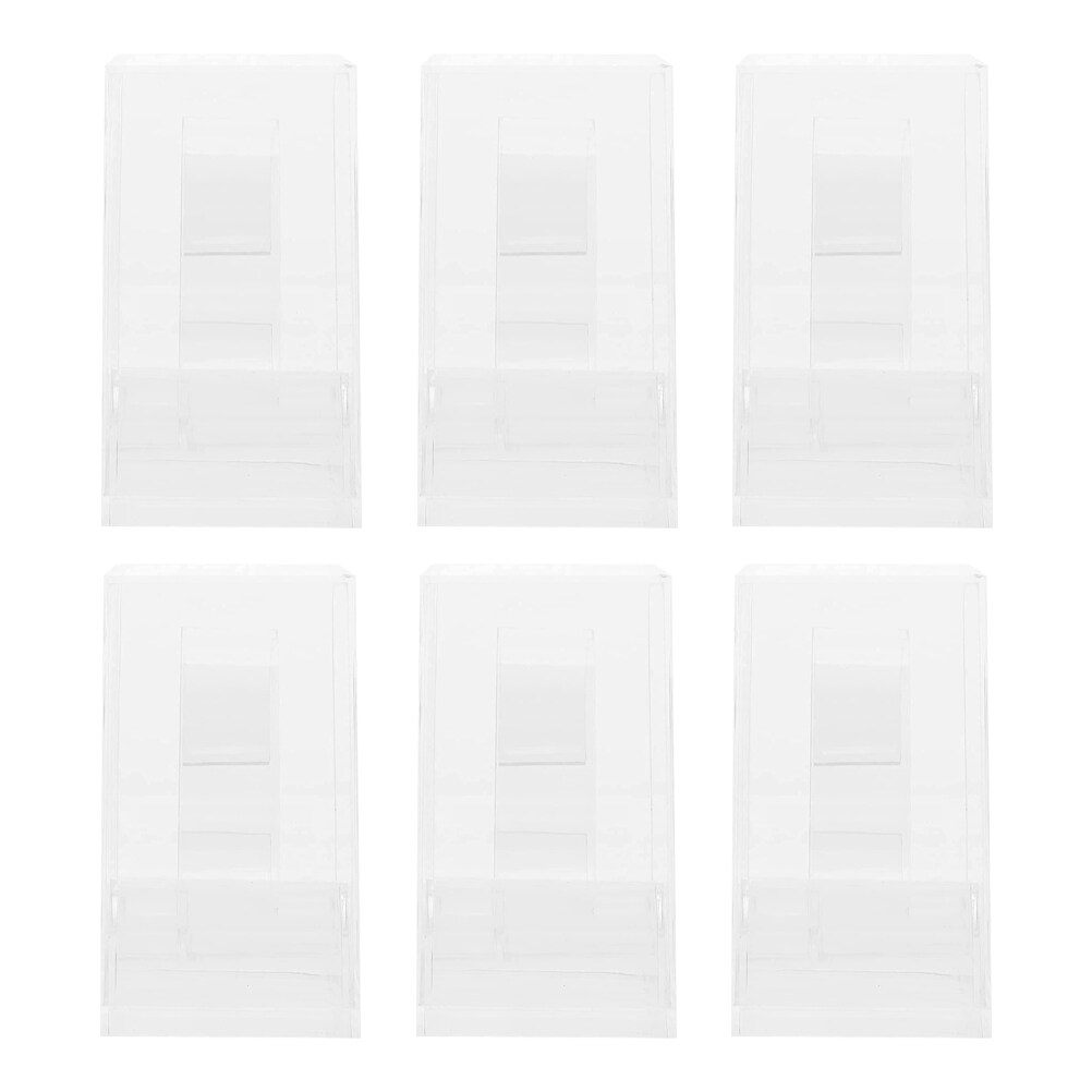 Jewelry Organizer Stand Jewelry Display Box 6Pcs Watch Display Stand Boxes Portable Jewelry Case