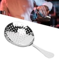 thumbnail image 4 of Cocktail Strainer, Stainless Steel Easy To  Fast Strain No Rusting Bar Strainer  For Bartender For Bar Tools Mirror Light, 4 of 8