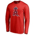 thumbnail image 2 of Men's Red Los Angeles Angels Splatter Logo Long Sleeve T-Shirt, 2 of 3