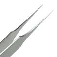 thumbnail image 2 of Ingrown Hair Tweezers | Pointed Tip | Precision Stainless Steel | Extra Sharp and Perfectly Aligned for Ingrown Hair Treatment & Splinter Removal For Men and Women | By General, 2 of 7