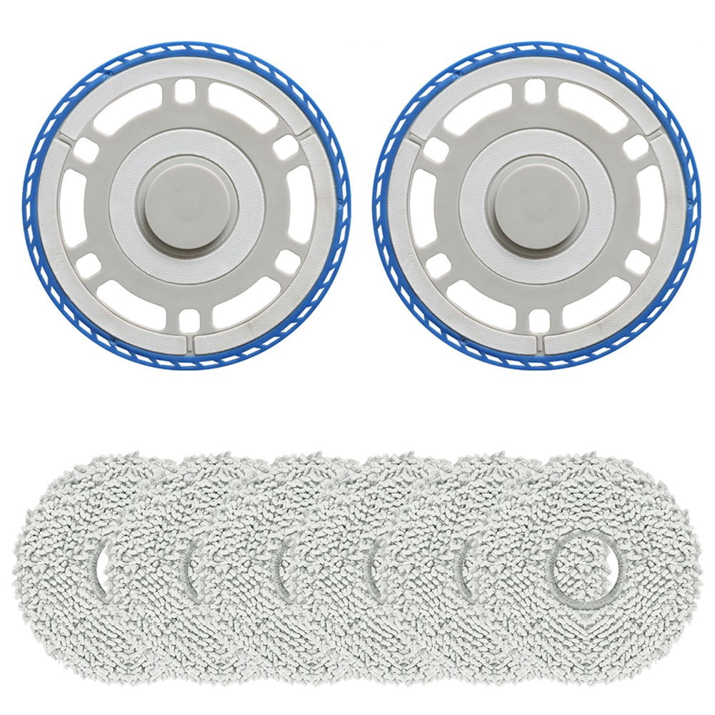 AFQH Complete Mop Kit for ECOVACS For T30 For OMNI Robot Vacuum Cleaner 8 Piece Set