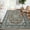 Green Coffee, variant on 5'x7' Vintage Persian Floral Rug – Washable, Non-Slip Low-Pile Boho Rug for Nursery & Dorm, Green Multi