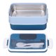 thumbnail image 1 of Fiambrera portátil ANGGREK Bento Box de Acero inoxidable BPA con tenedor, 1 of 8