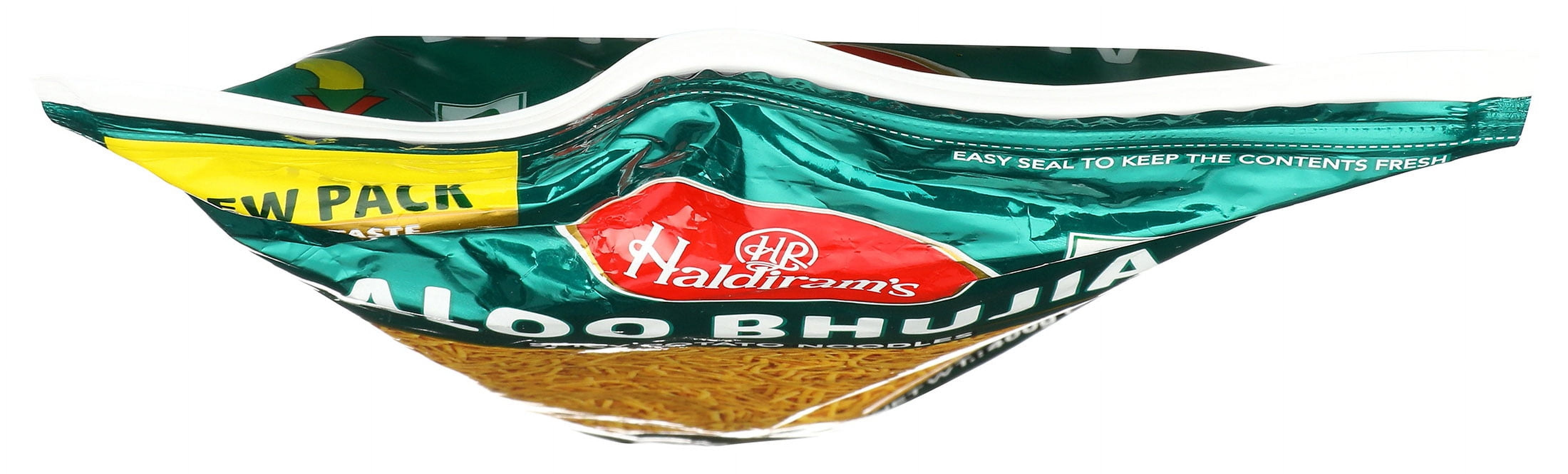 (2 pack) Haldiram’s Spicy Aloo Bhujia, Snack Crackers, 14.10 Oz