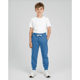 thumbnail image 4 of Real Essentials 3 Pack: Boys' Cotton Fleece Jogger Sweatpants - Active Athletic Youth Pants for Teens with Pockets, 4 of 6