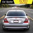 thumbnail image 2 of Alerón trasero de Material PU W211 para mercedes-benz Clase E W211 2005-2009, color negro brillante, 2 of 3
