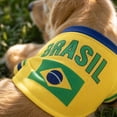 thumbnail image 5 of Breathable Mesh Puppy Football Jersey - Lightweight Stretch Sporty Dog Clothes - Summer Shirts for Small Dogs, 5 of 5