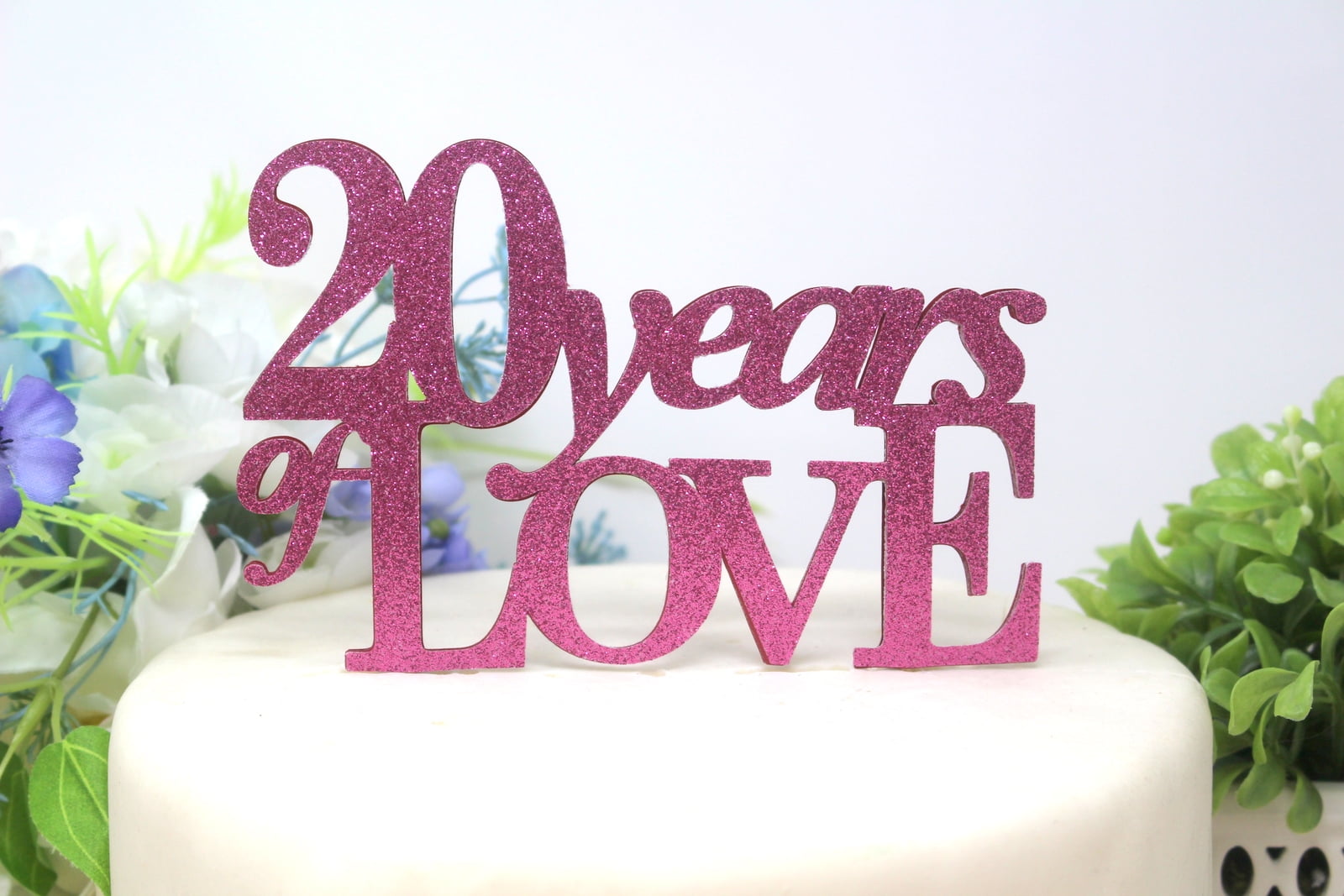 All About Details Pink 30-Years-Loved Cake Topper B01GSOASG2 All About Details Pink 30-Years-Loved Cake Topper B01GSOASG2