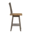 thumbnail image 4 of Lindsey Farm Light Gray Counter Height Swivel Chair (RTA)-Set of 2, 4 of 7