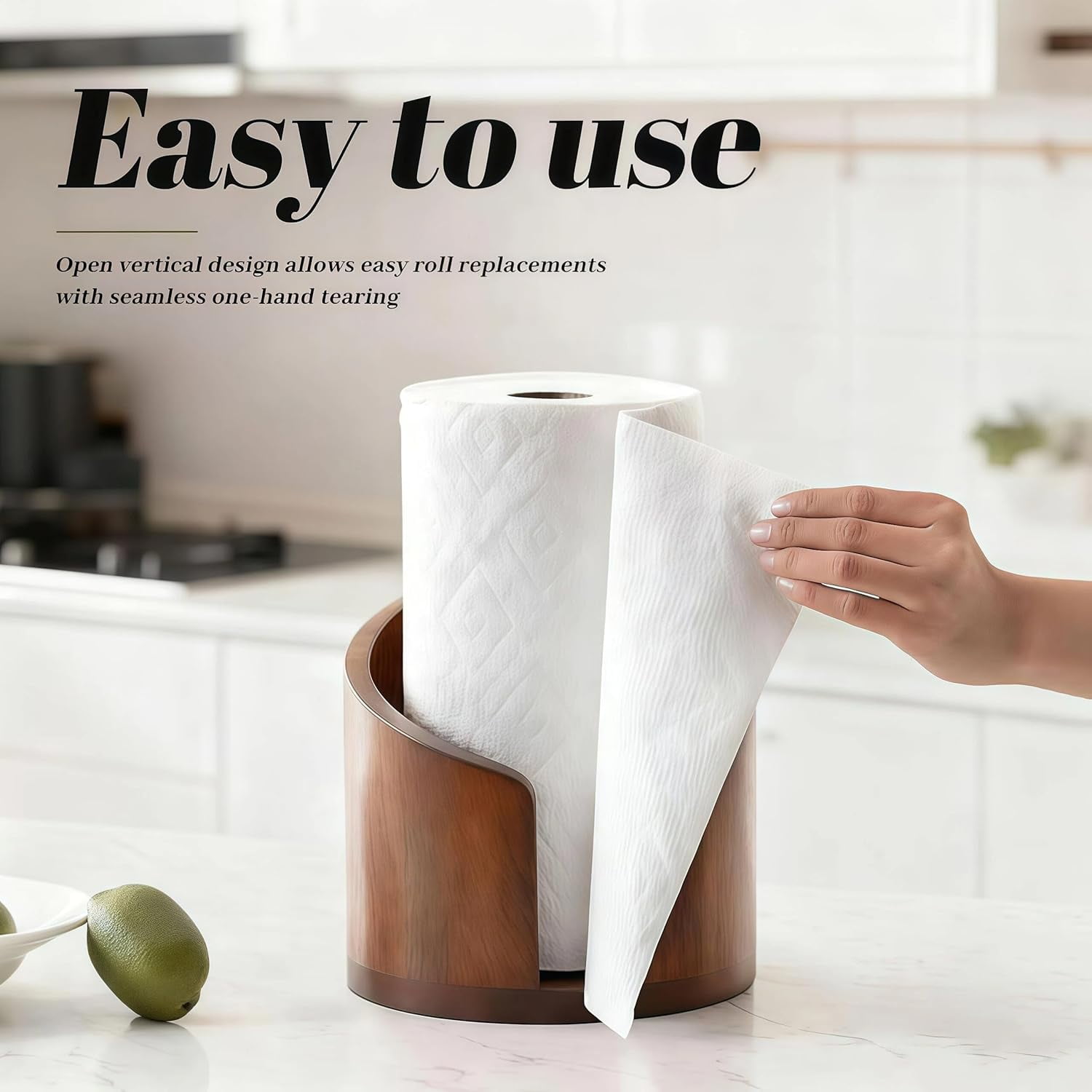 Paper Towel Holder New 2026 Paper Towel Holder countertop Wooden Products papertowel Holder for Kitchen Household Goods