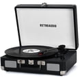 thumbnail image 1 of Reproductor de discos de vinilo RetroAudio Maleta Bluetooth de 3 velocidades, 1 of 7