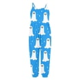 thumbnail image 5 of TJAZFJPA Pyjama de Noël pour Tout-Petit Fille Combinaison à Bretelles Imprimée à la Mode et Décontractée pour Filles Pantalon Ha Yi Ha Lun Combinaison pour Enfants Pyjama de Noël pour Enfants 3-4 Ans, 5 of 5