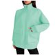 thumbnail image 1 of HongQid Women's Zip up Sweatshirt Collared Neck Long Sleeve Loose Casual Lightweight Jacket with Pockets, 1 of 3
