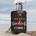 thumbnail image 4 of Uemuo Wonderful Time Christmas Printed Washable Luggage Cover - Fashion Suitcase Protector Fits 18-32 Inch Luggage -Large, 4 of 9