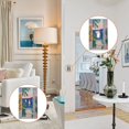thumbnail image 4 of Yayeee Duplex Wall Plate 1-Gang 4.5"x2.7" Home Receptacle Light Switch Decorative Outlet Cover, Colorful Seaside, 4 of 7