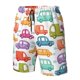 thumbnail image 4 of Fotbe Doodle Cars Trajes de Baño Estampados para Hombre, Shorts de Verano de Secado Rápido, Ropa de Playa, Bañadores-X-Large, 4 of 6