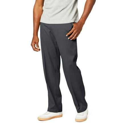 Men's Dockers® Comfort Stretch Relaxed-Fit Pants Color: Dark Charcoal Heather Size: 36X29