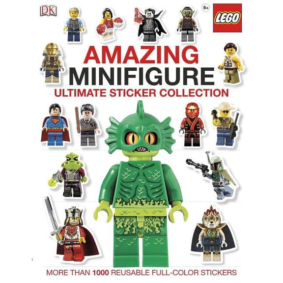 Amazing LEGO Minifigure: Ultimate Sticker Collection: More Than 1,000 Stickers