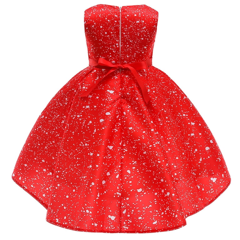 white christmas dresses Luxury Flower Lace Ombre Pink Junior-Teen Dress As Picture main image 1