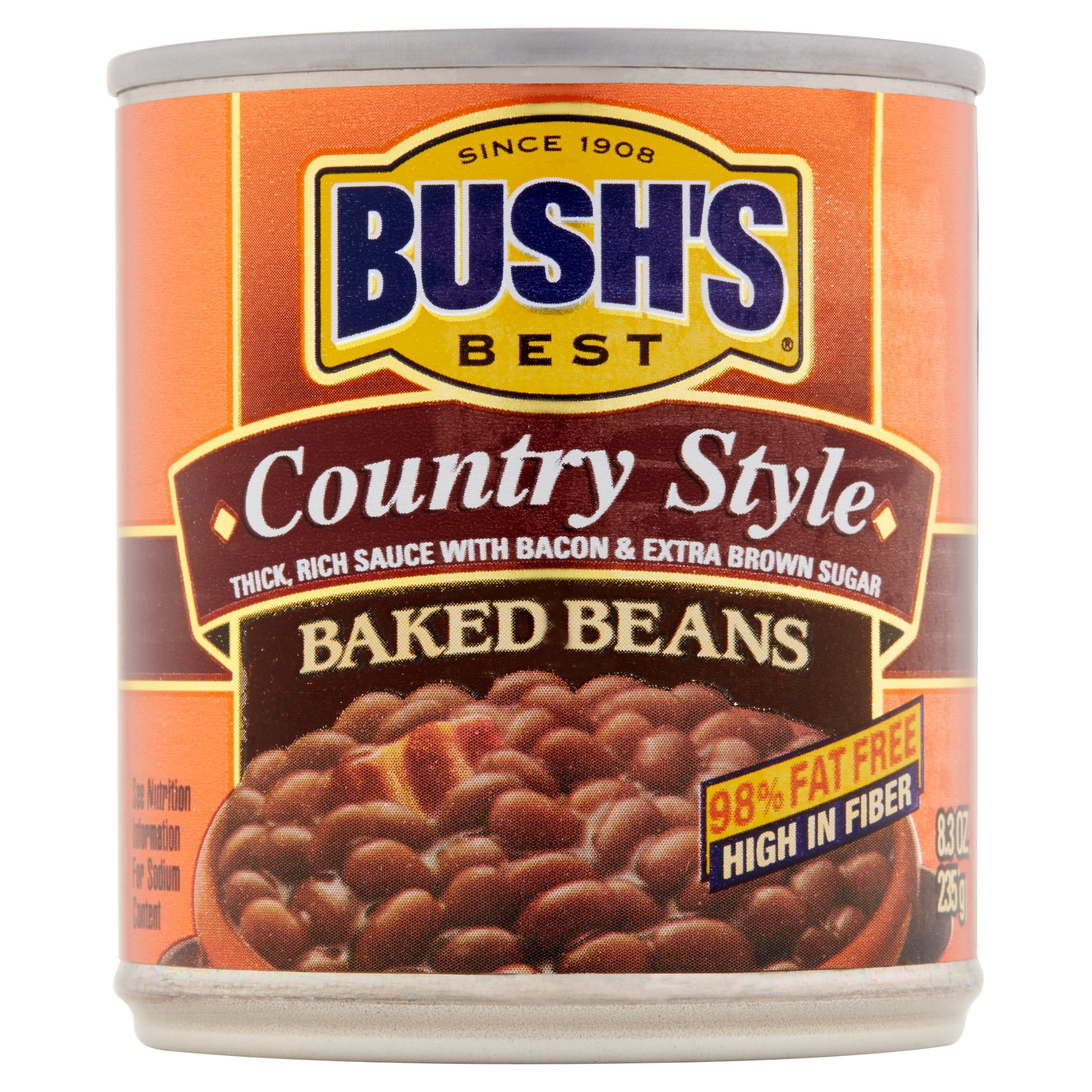 Bush's Best Country Style Baked Beans 8.3 oz. Can by Bush Brothers & Company