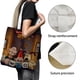 thumbnail image 3 of Untitled Wallace and Gromit Movie Bolso de tela con estampado de lienzo para mujer, bolsa de compras reutilizable y estética, con cremallera interior, regalo para mujer, 35 × 40 cm., 3 of 6
