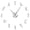 Silver, variant on Cricket Player Sports Silhouette Frameless Wall Clock Stickers, DIY Modern Decorative Clocks for Living Room, Bedroom, Office - Easy to Install, Large 3D Clock Design (Black,27in)