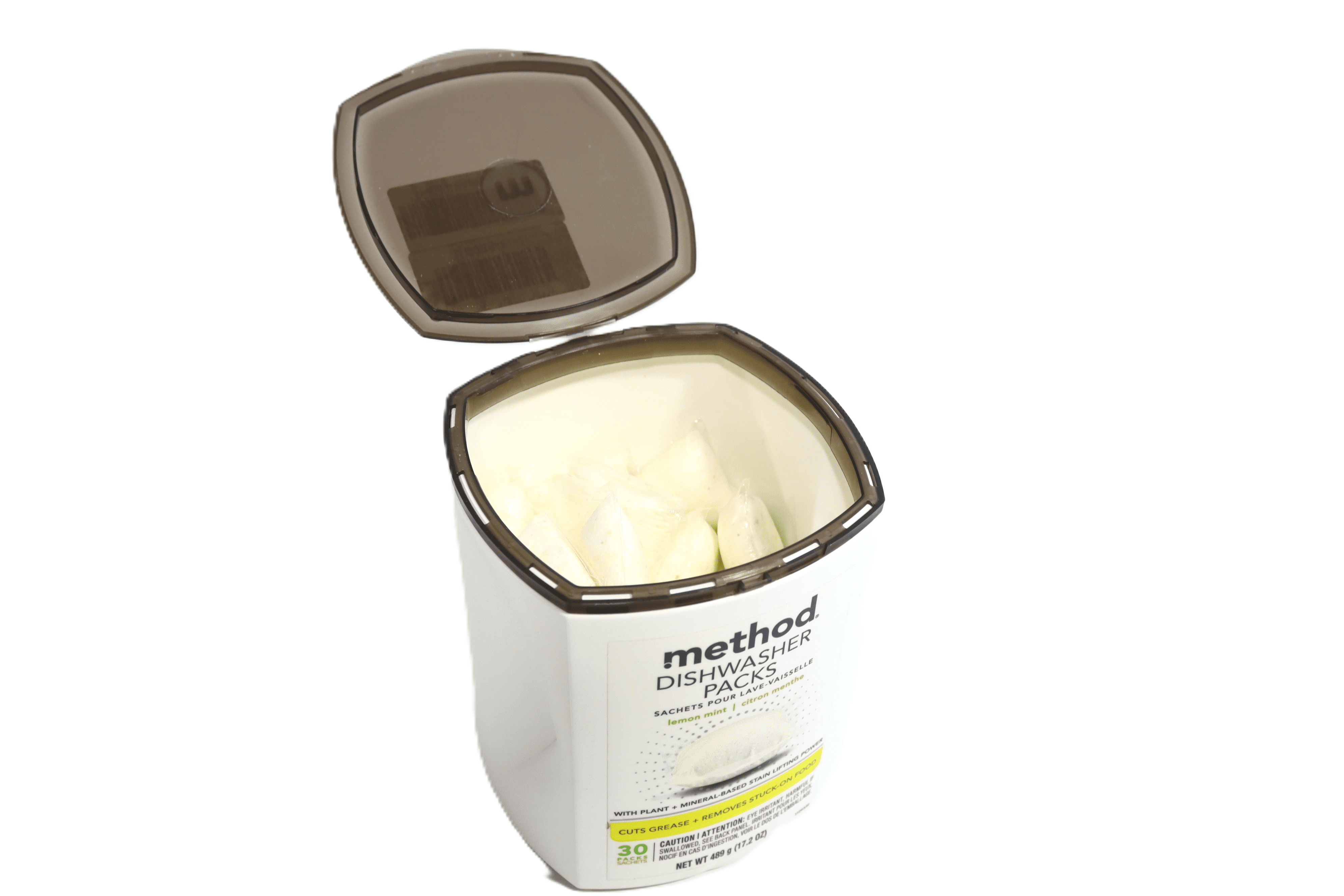 Method 329101 Dishwasher Detergent Lemon Mint Scent Pods 17.2 oz