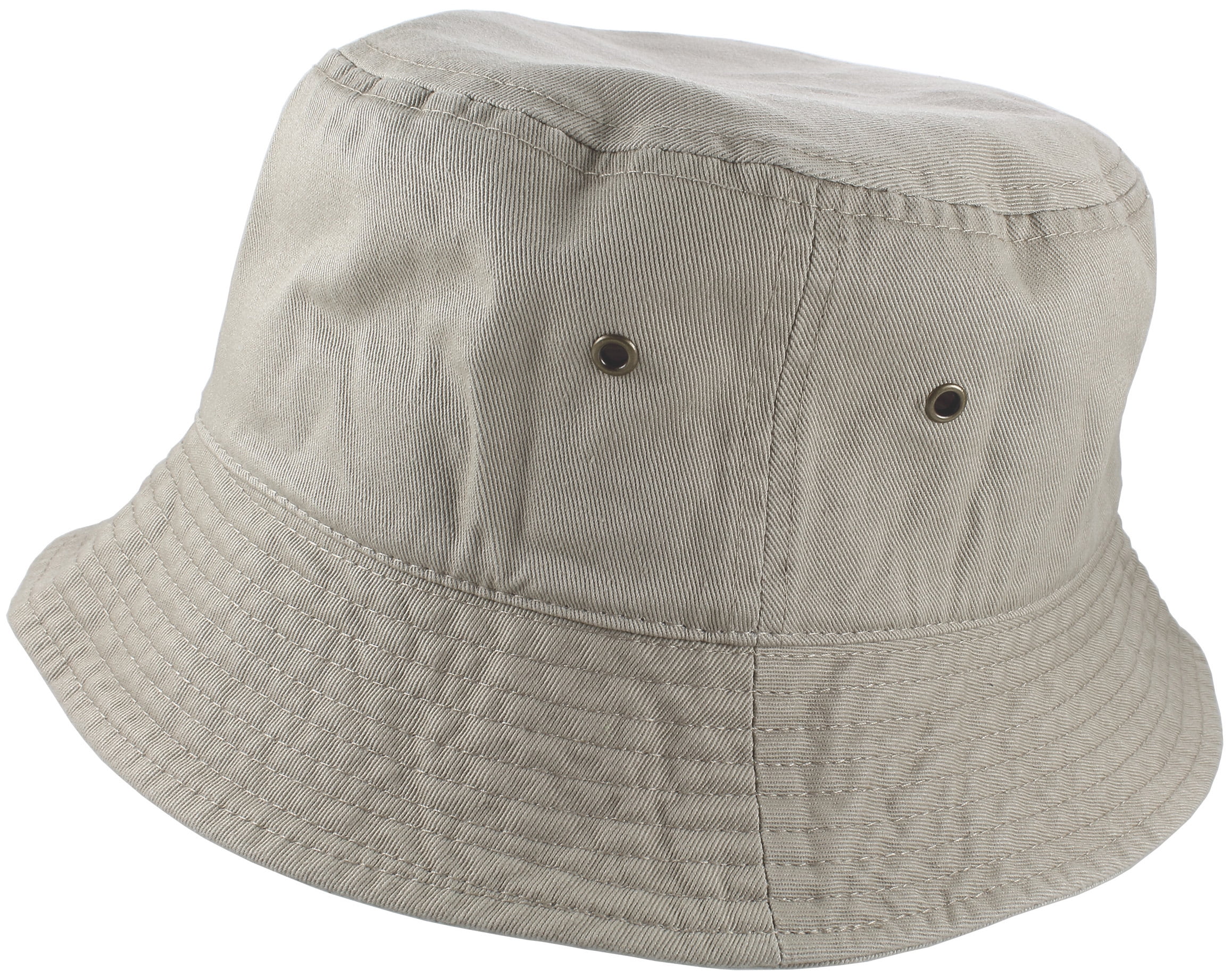 Gelante Bucket Hat 100% Cotton Packable Summer Travel Cap. Putty-L/XL ...